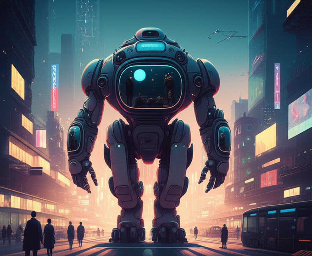 Giant Mech Walker