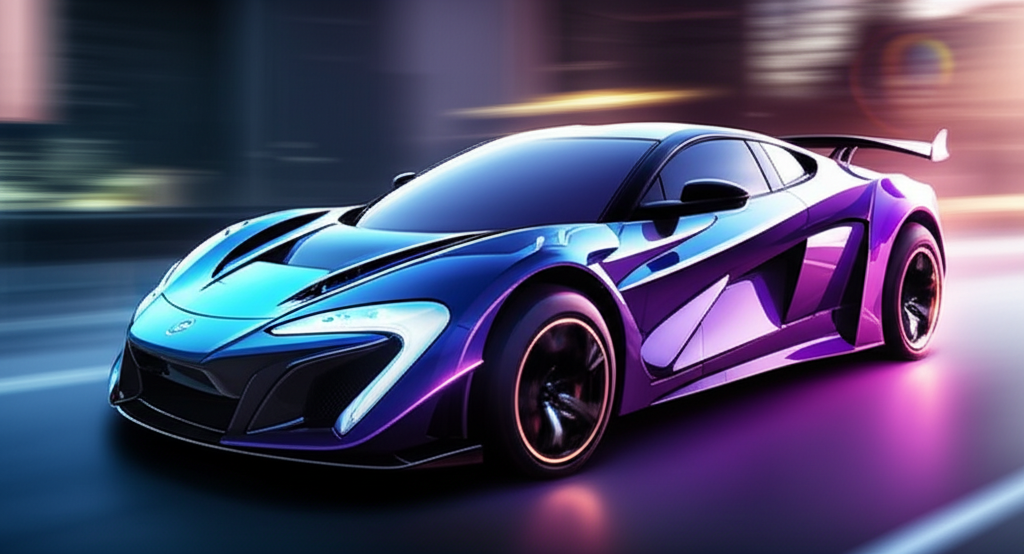 Vehicle transforming from car to aircraft to boat in fluid motion